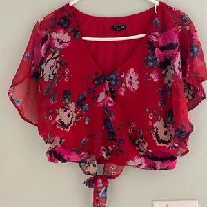 Express floral Women's blouse